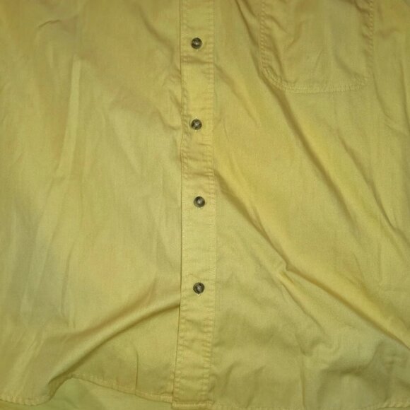 Doc & Amelia Select Long Sleeve XL Light Yellow Button Front Shirt MAC Tools. - Picture 5 of 8
